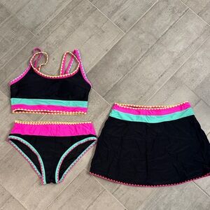 Popvil Women’s 3-piece Bathing Suit - size Large